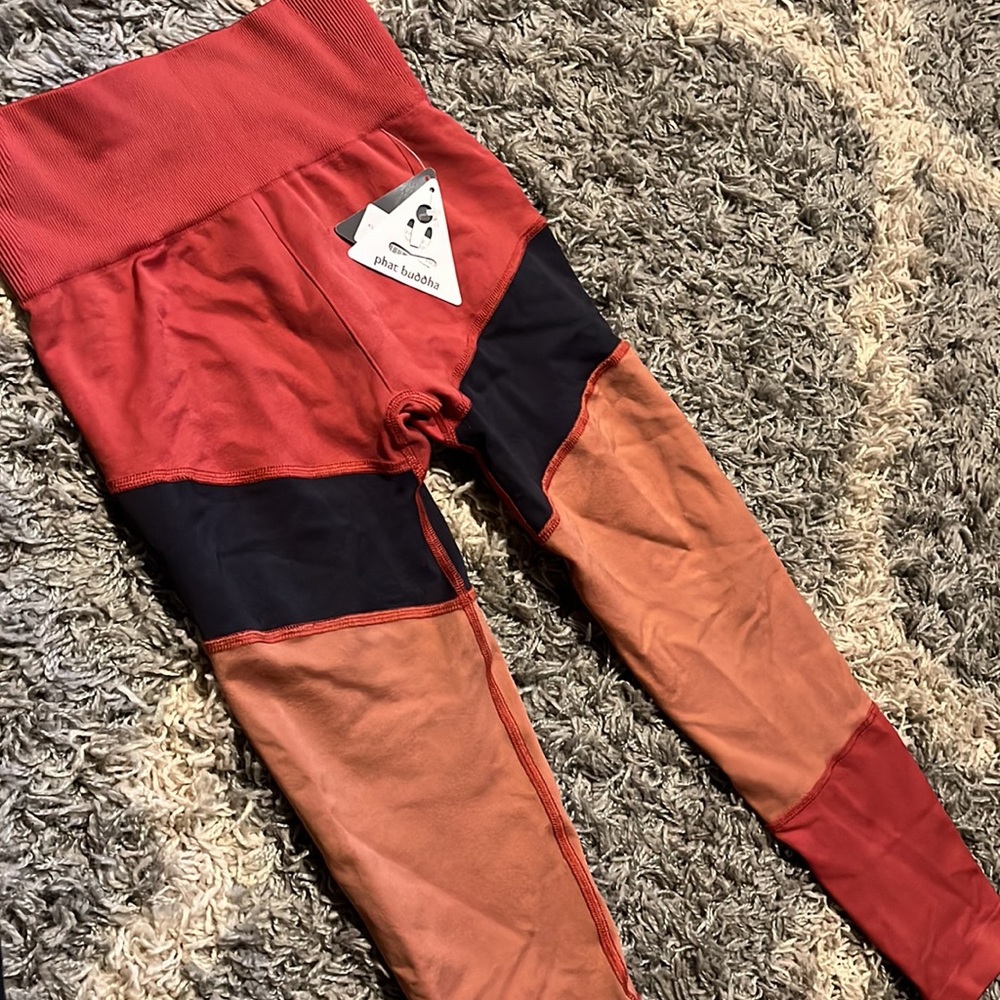 Never worn with Tags Phat Buddha yoga pants